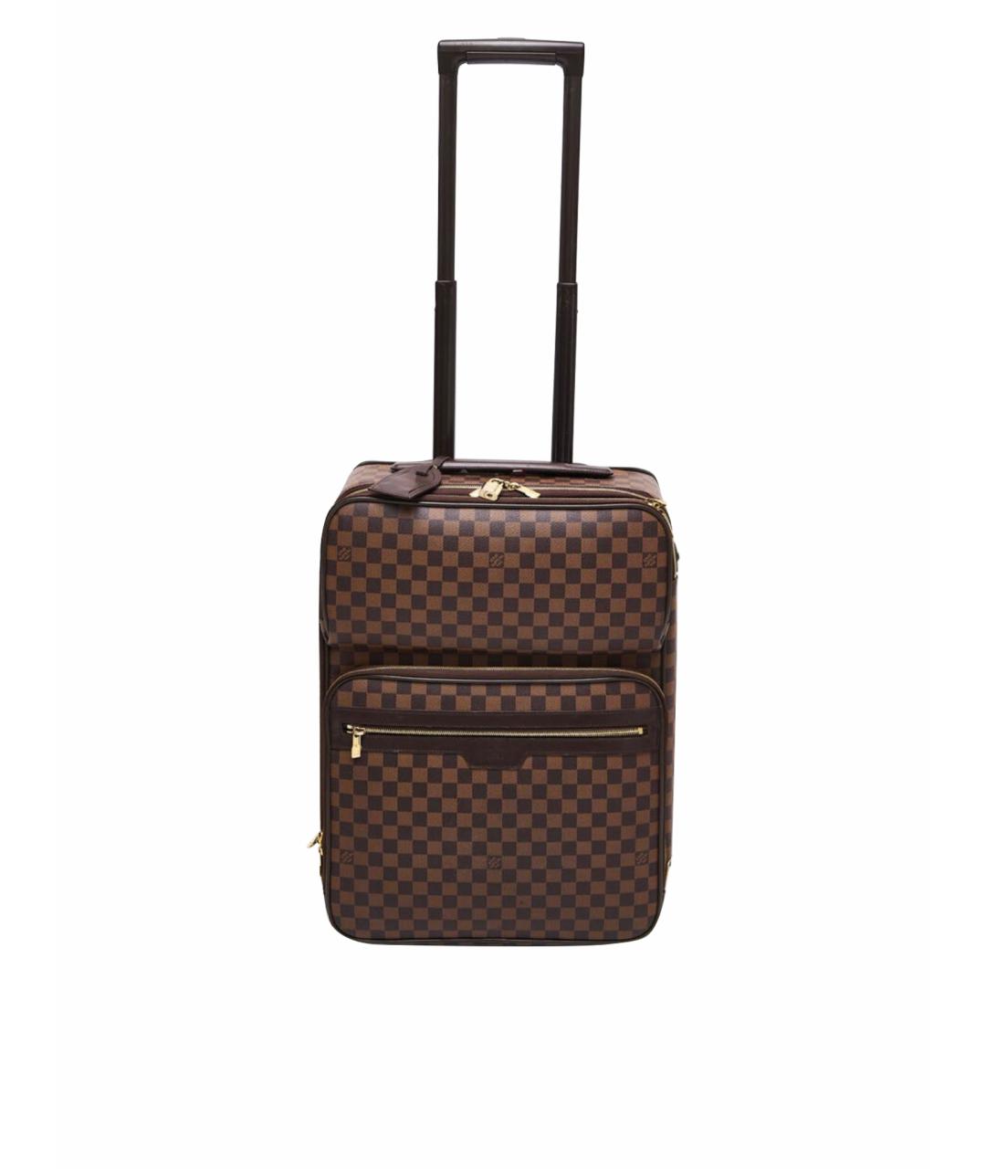 LOUIS VUITTON Коричневый чемодан, фото 1
