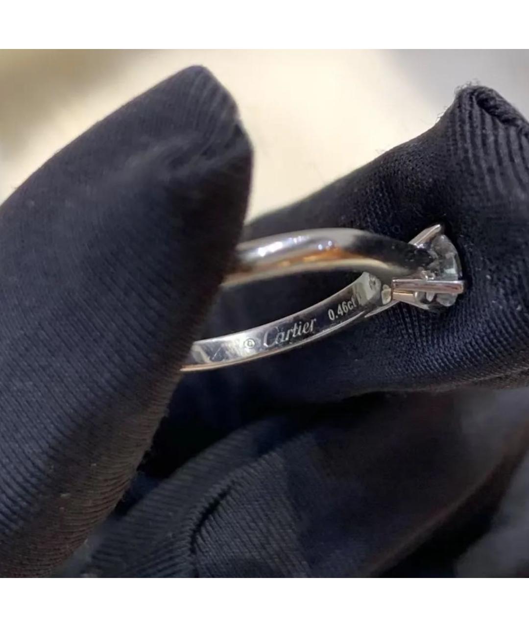 CARTIER Платиновое кольцо, фото 7
