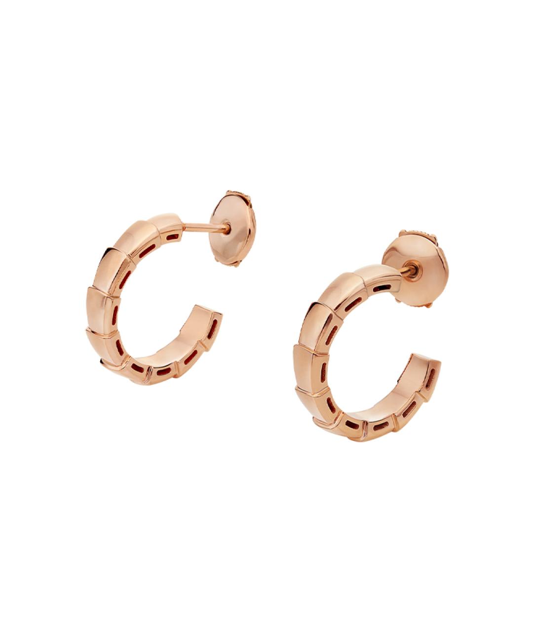 BVLGARI Серьги из розового золота, фото 2