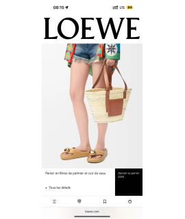 LOEWE Пляжная сумка