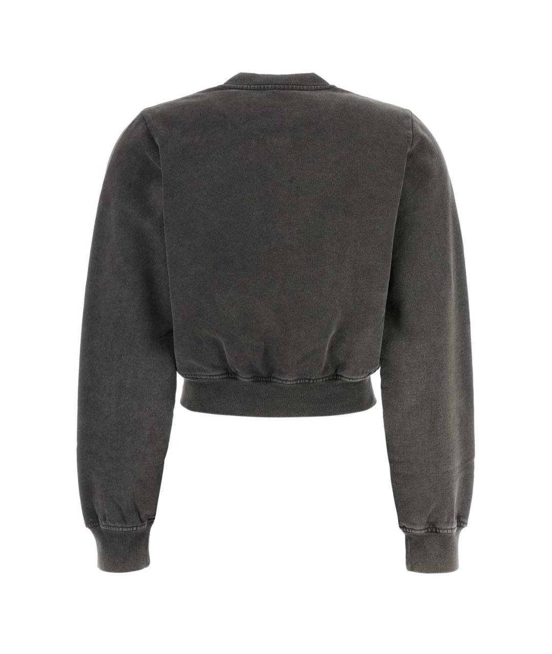 ALEXANDER WANG Серая хлопковая куртка, фото 2