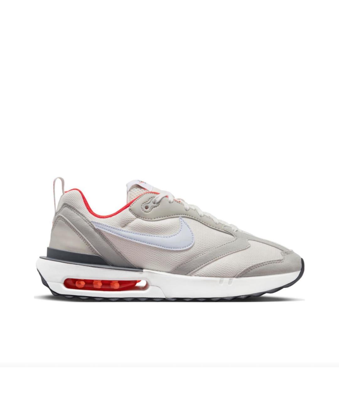 NIKE Бежевые текстильные низкие кроссовки / кеды, фото 9