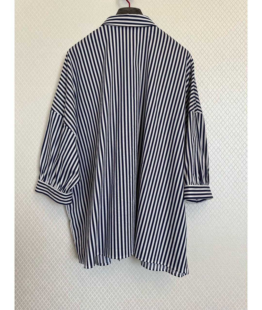 KITON Синяя хлопковая рубашка, фото 2