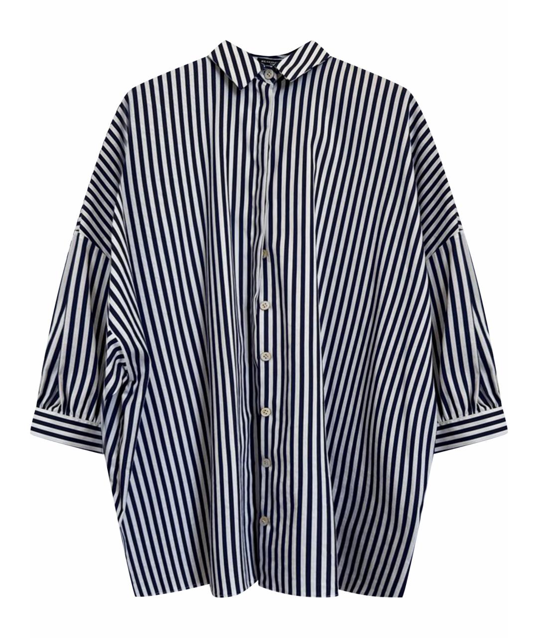 KITON Синяя хлопковая рубашка, фото 1