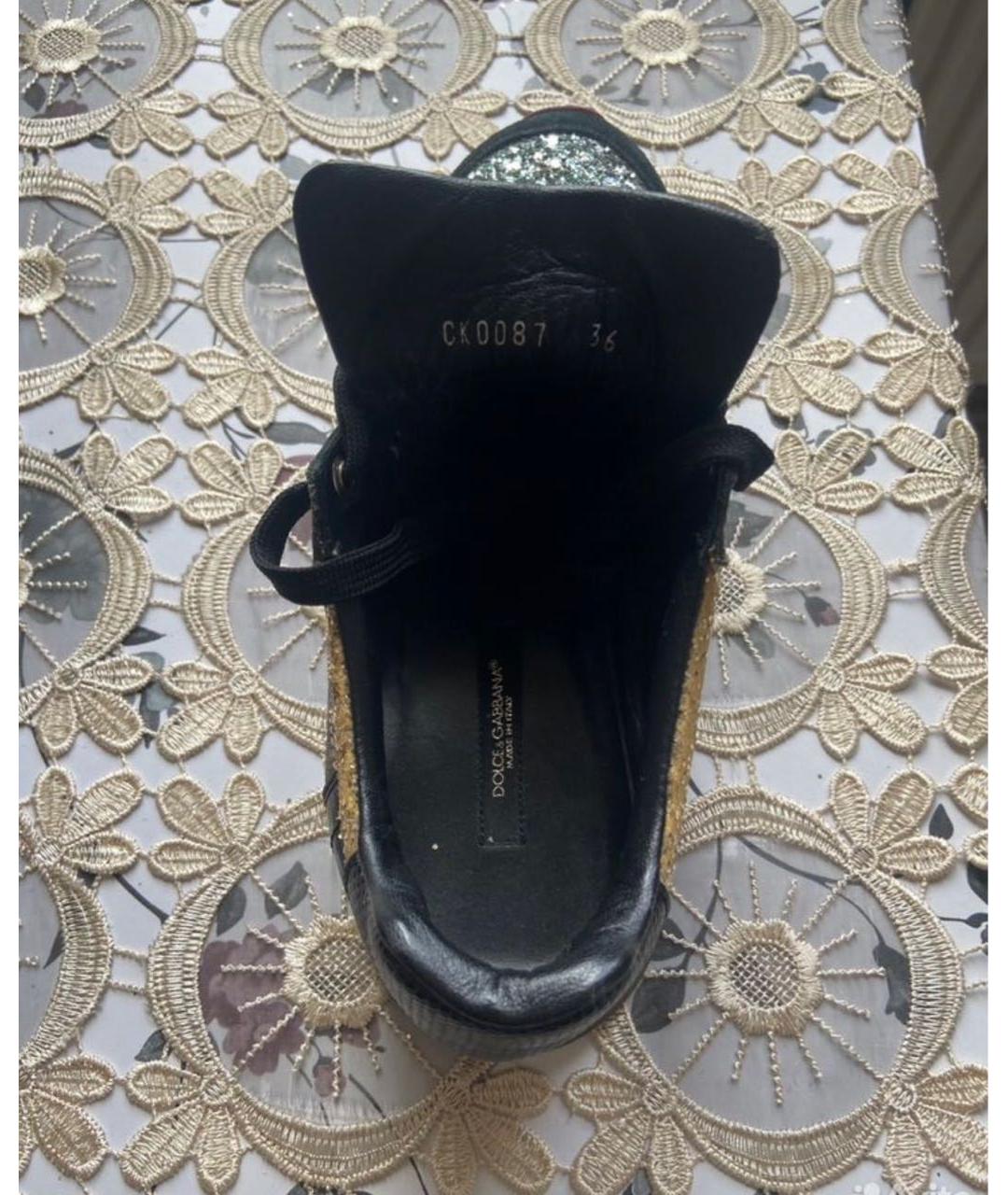 DOLCE&GABBANA Мульти кроссовки, фото 4