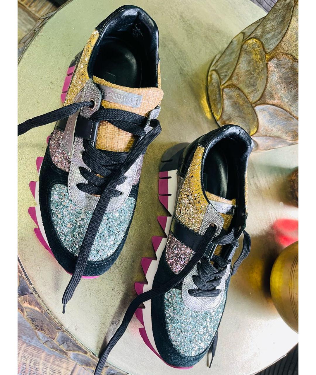 DOLCE&GABBANA Мульти кроссовки, фото 7