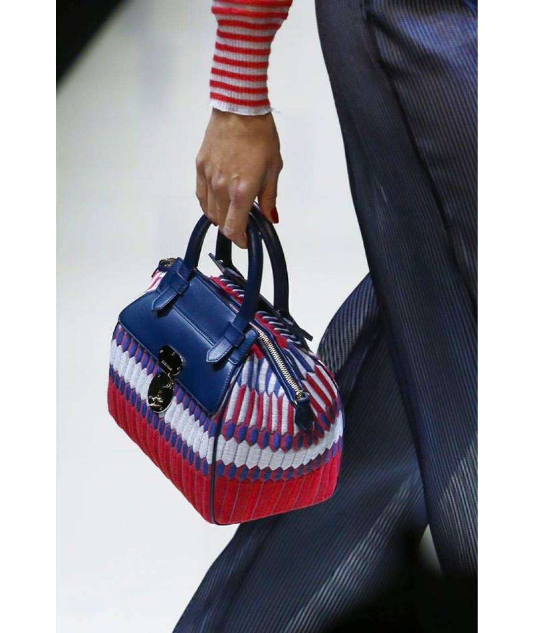 GIORGIO ARMANI Мульти жаккардовая сумка через плечо, фото 7