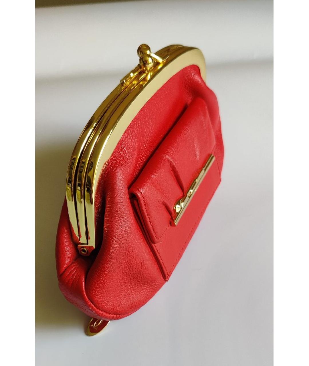 CARTIER Красный кожаный кошелек, фото 2