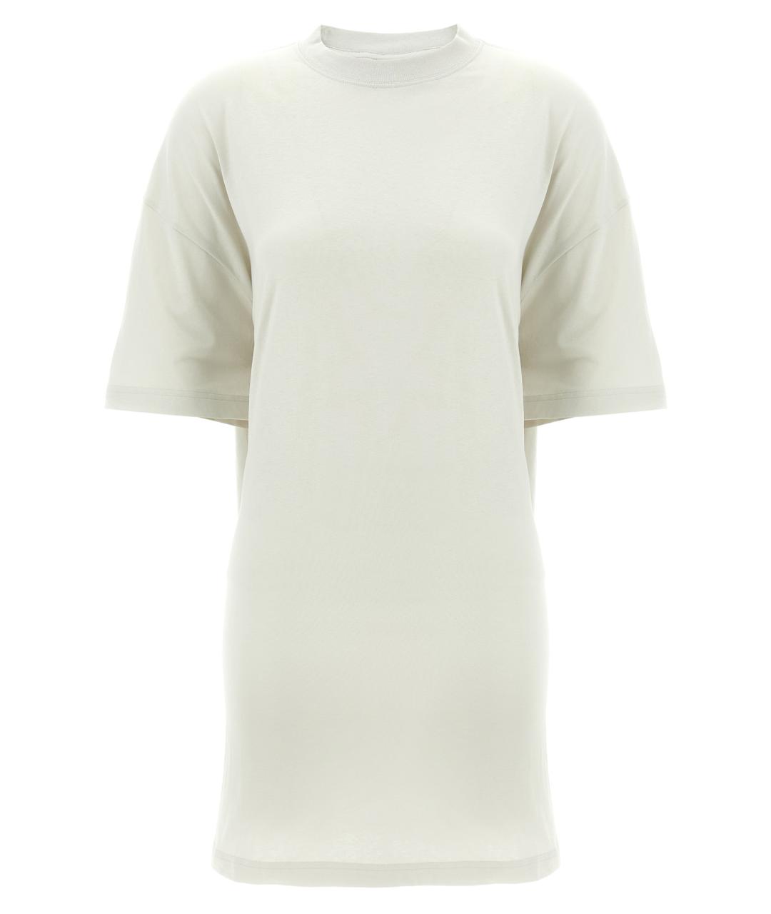BALENCIAGA Белое хлопковое платье, фото 1