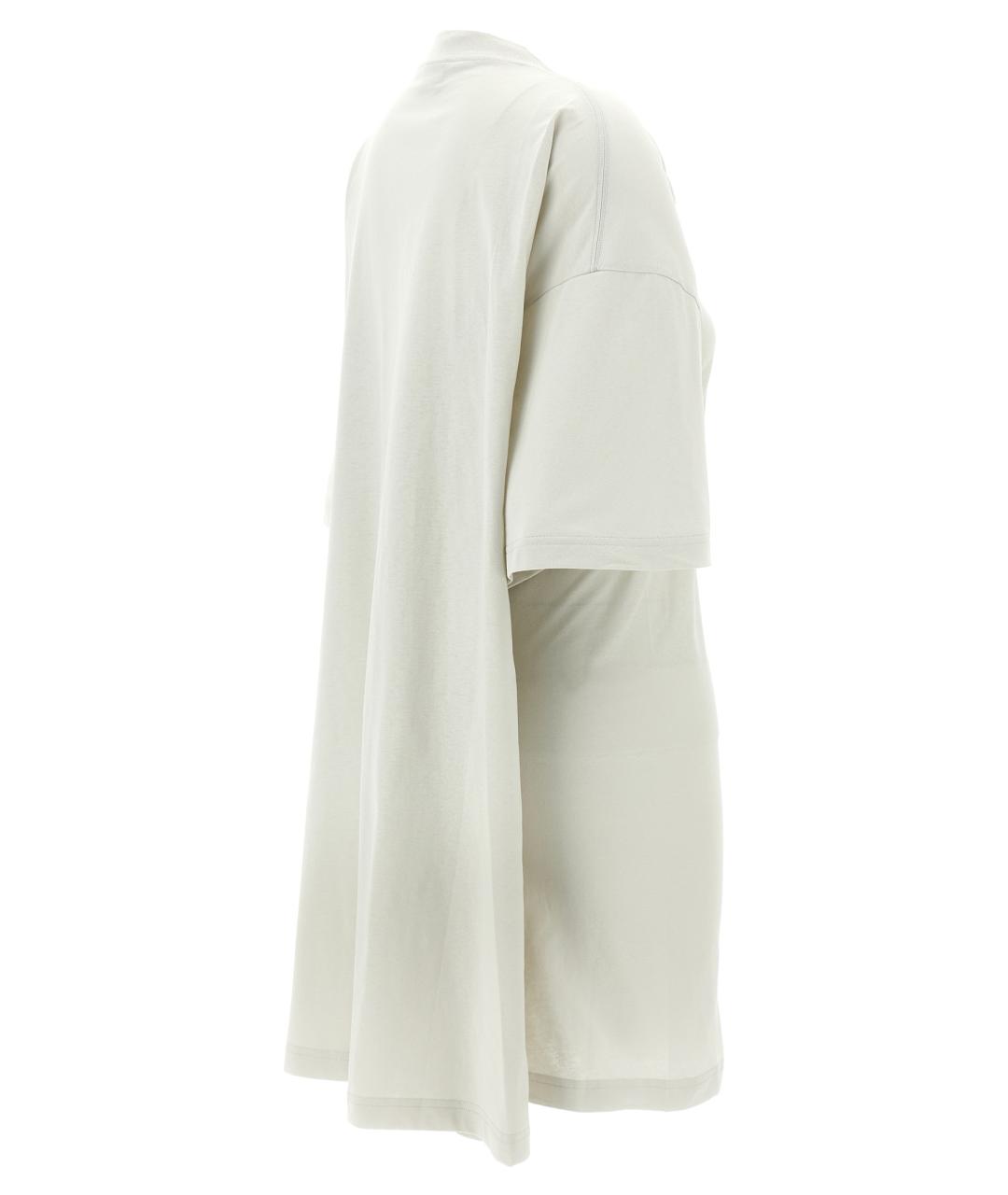 BALENCIAGA Белое хлопковое платье, фото 3