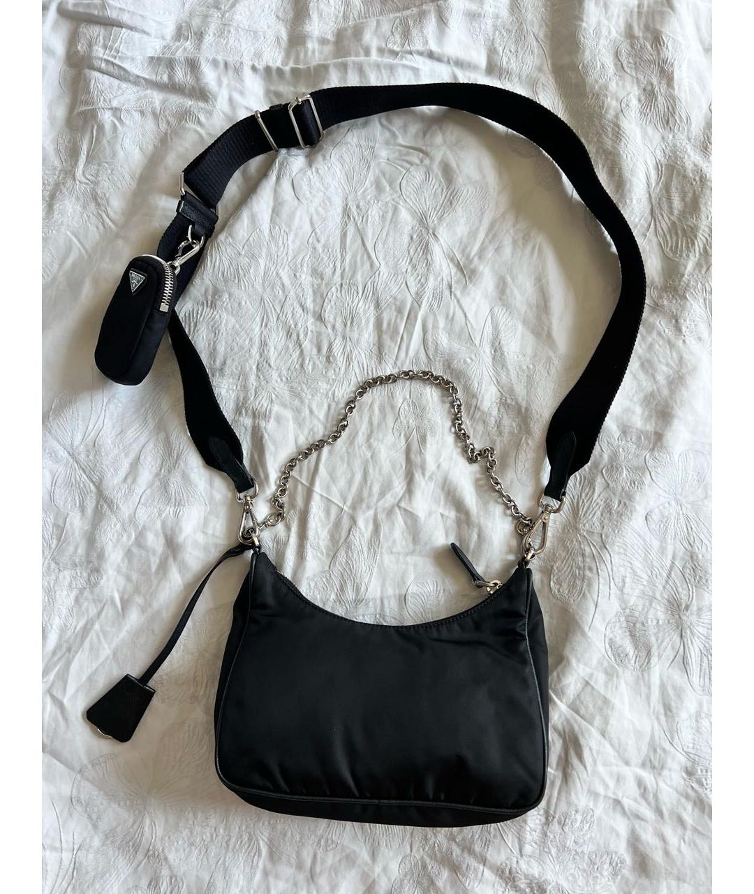 PRADA Черная сумка через плечо, фото 2