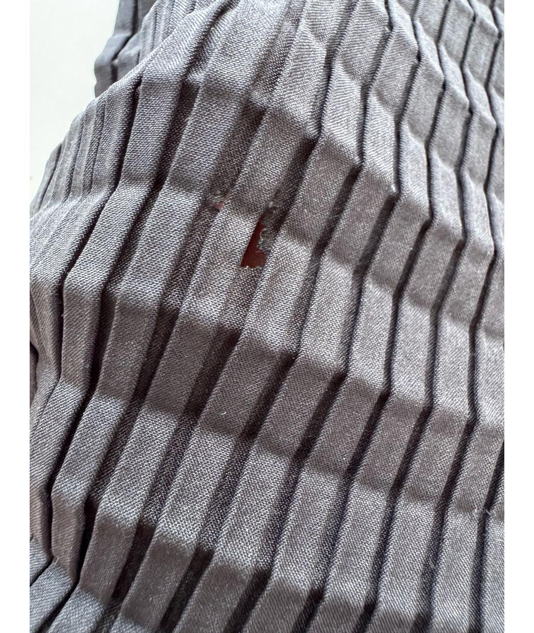ISSEY MIYAKE Черная полиэстеровая блузы, фото 3