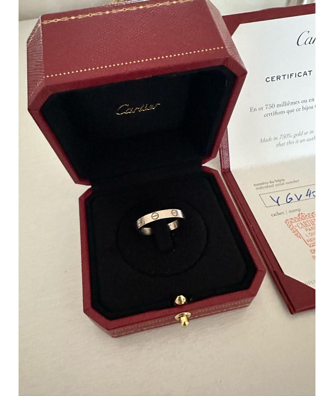 CARTIER Кольцо из белого золота, фото 2