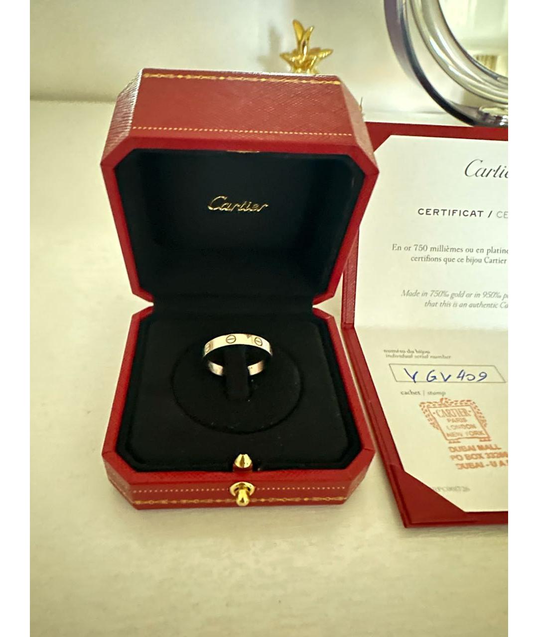 CARTIER Кольцо из белого золота, фото 3