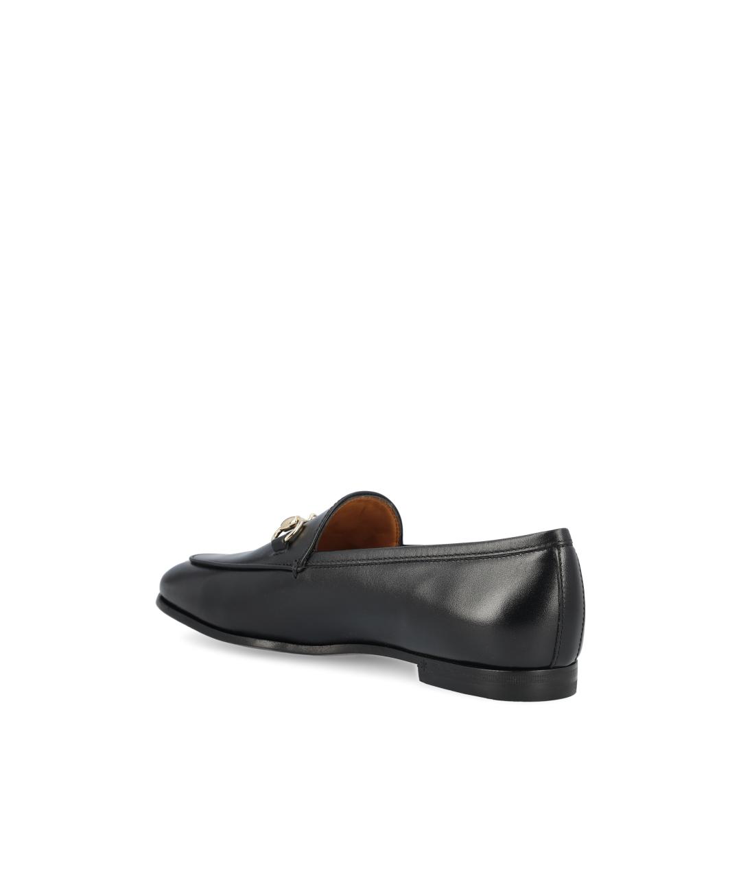 GUCCI Черные кожаные мокасины, фото 4