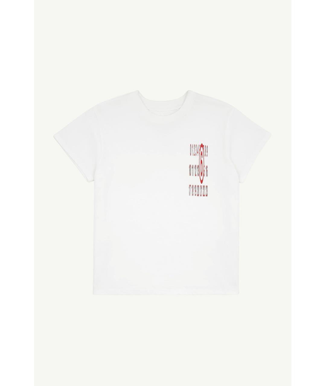 MAISON MARGIELA Белая футболка, фото 9