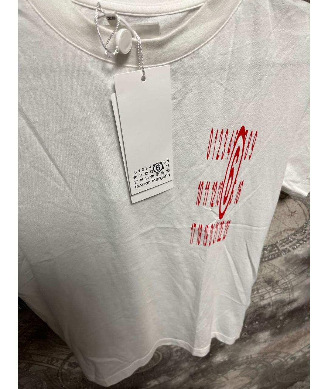 MAISON MARGIELA Белая футболка, фото 6