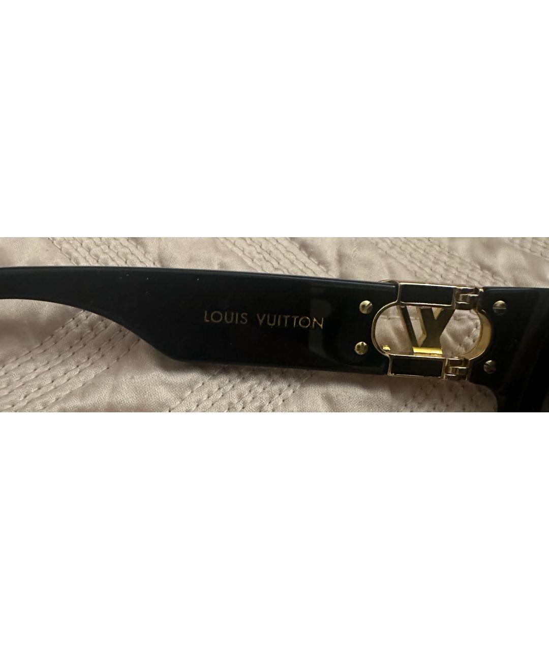 LOUIS VUITTON Черные солнцезащитные очки, фото 6