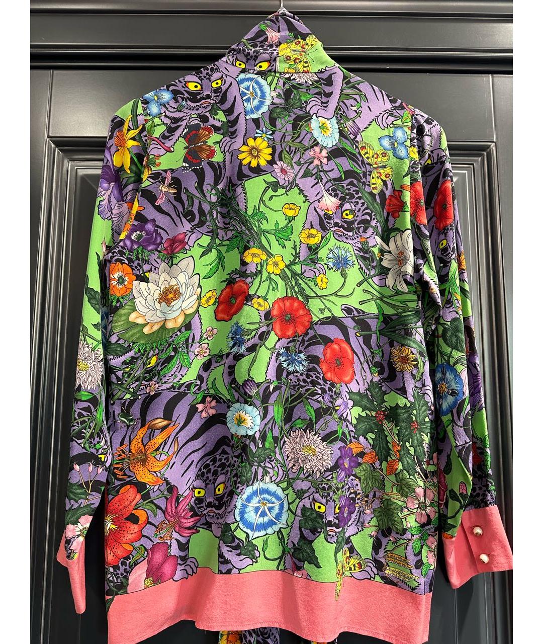 GUCCI Шелковая рубашка, фото 2