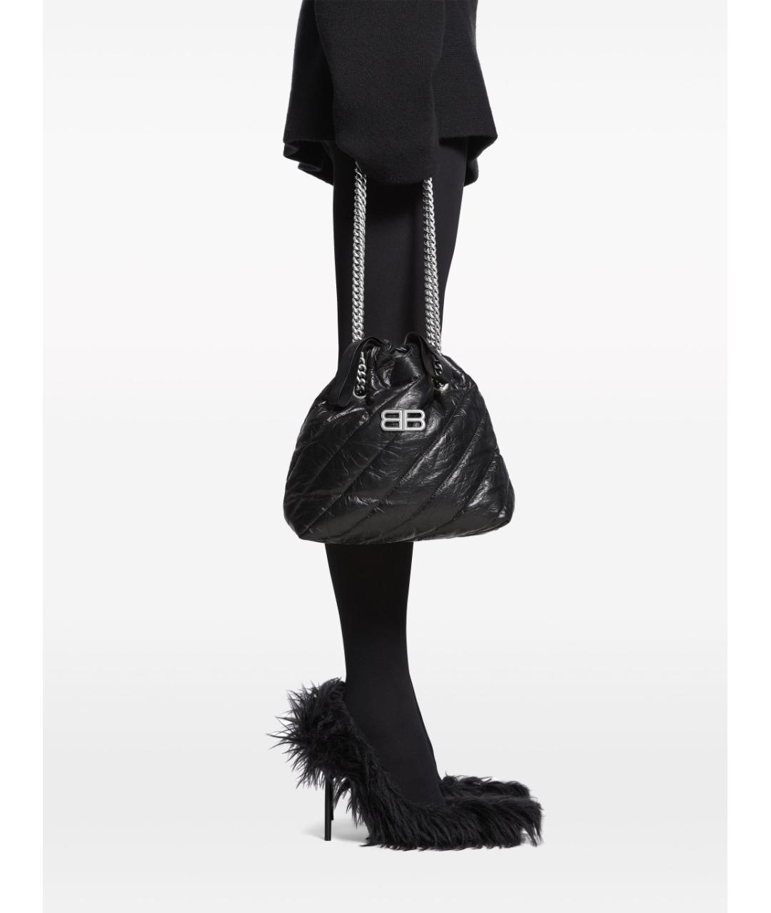 BALENCIAGA Черная сумка тоут, фото 4