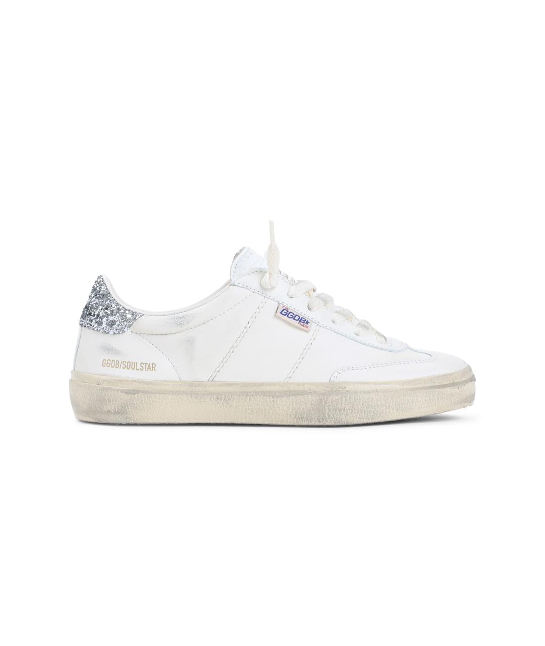 GOLDEN GOOSE DELUXE BRAND Белые кожаные кроссовки, фото 1