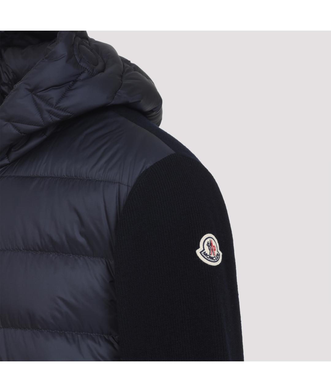 MONCLER Темно-синяя куртка, фото 4