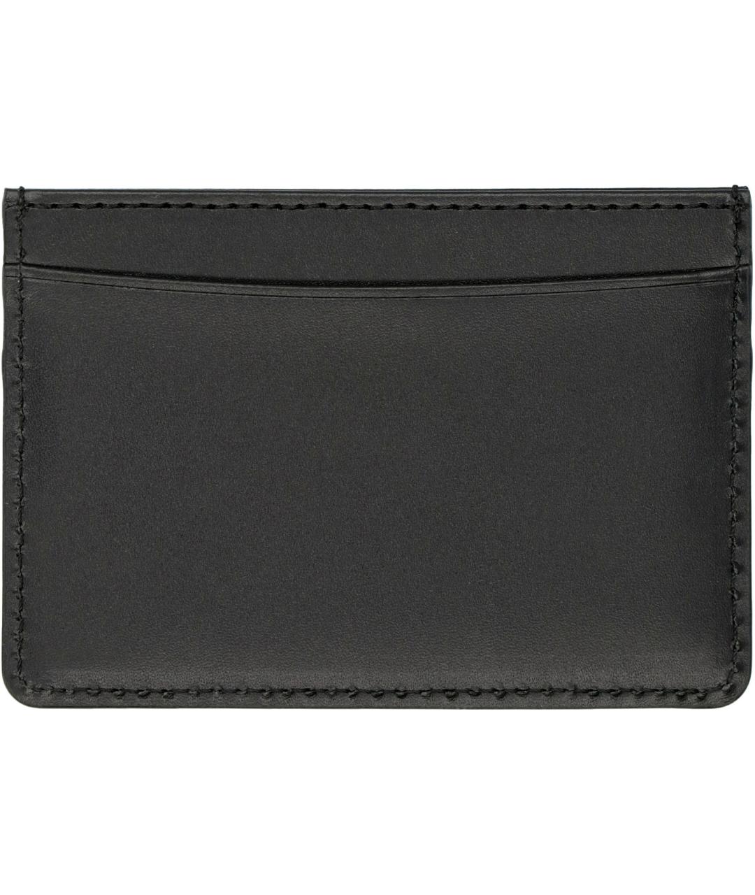 A.P.C. Черный кожаный кардхолдер, фото 3