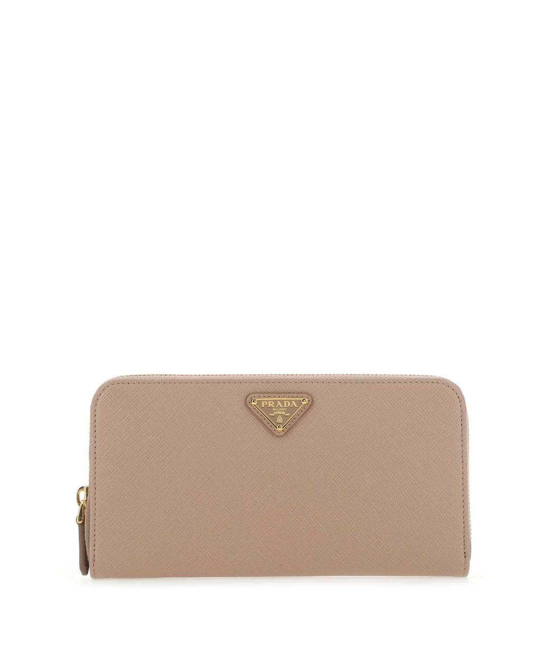 PRADA Розовый кожаный кошелек, фото 1