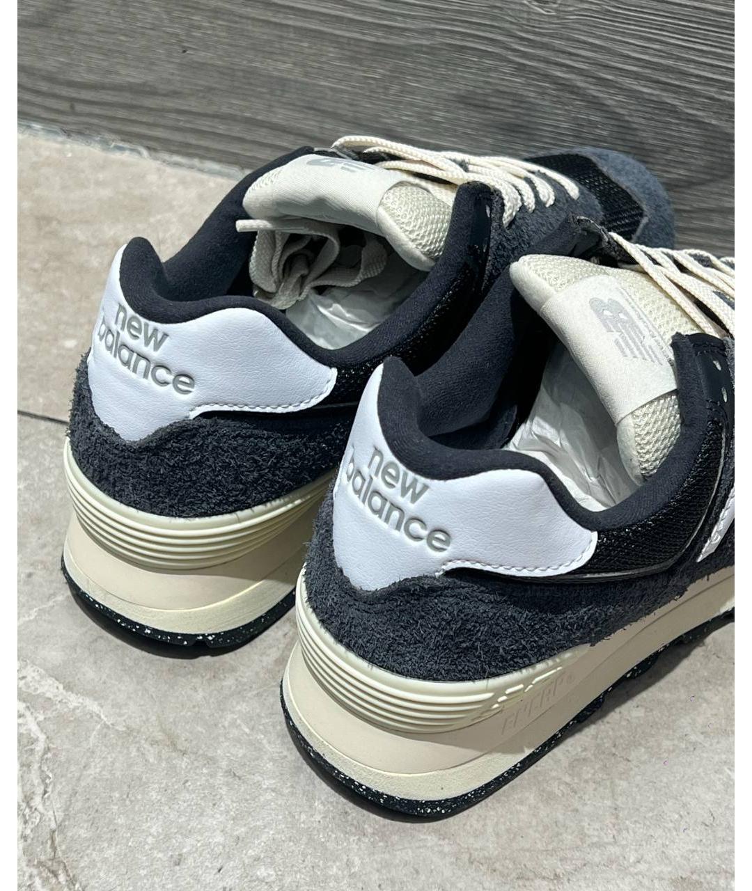 NEW BALANCE Антрацитовые низкие кроссовки / кеды, фото 5
