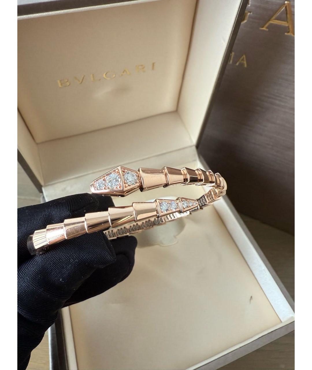 BVLGARI Золотой браслет из розового золота, фото 2