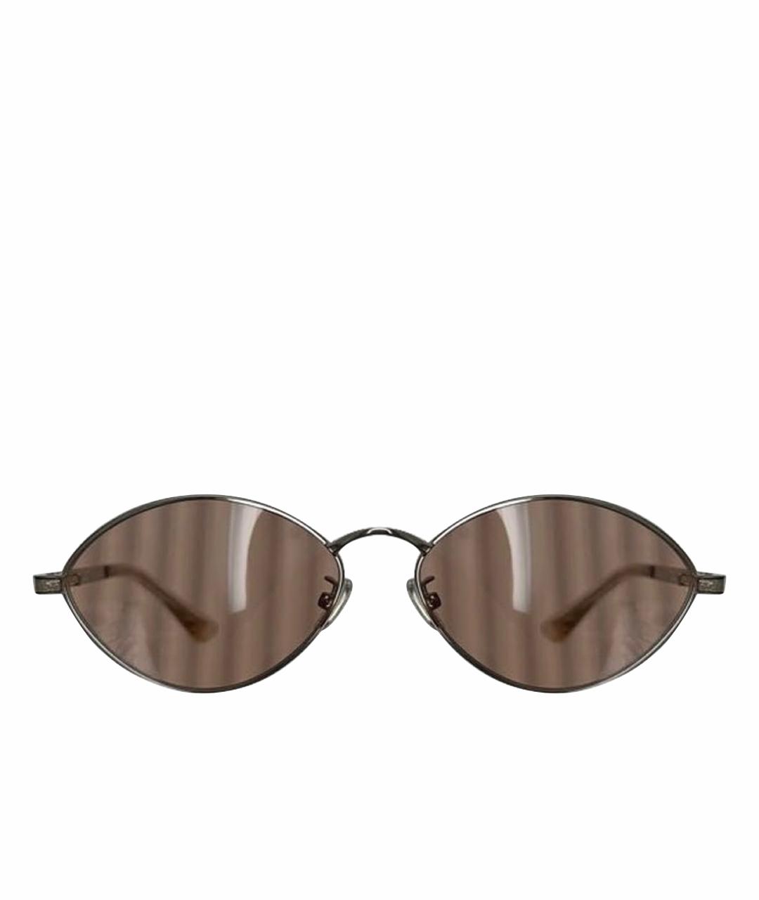 JIMMY CHOO Розовые металлические солнцезащитные очки, фото 1