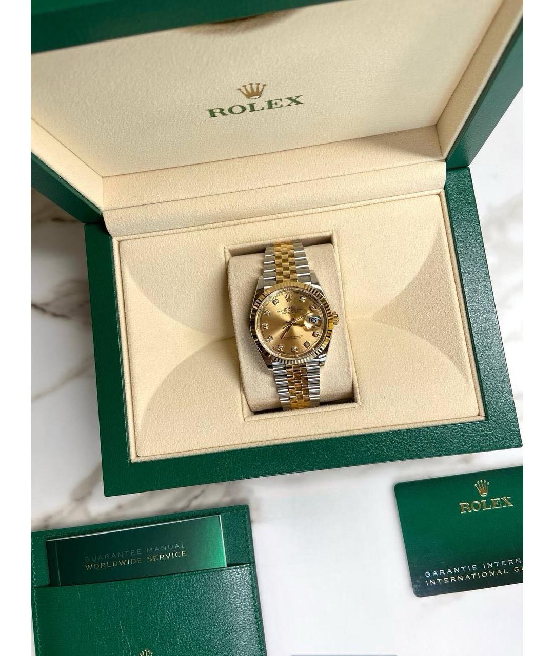 ROLEX Золотые часы из желтого золота, фото 4