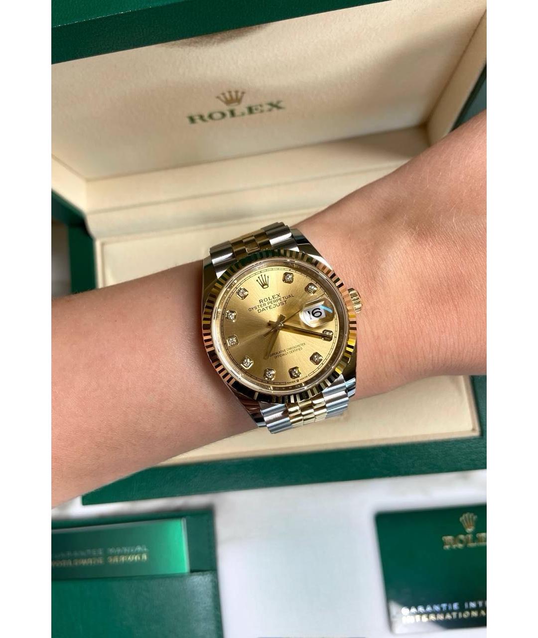 ROLEX Золотые часы из желтого золота, фото 3