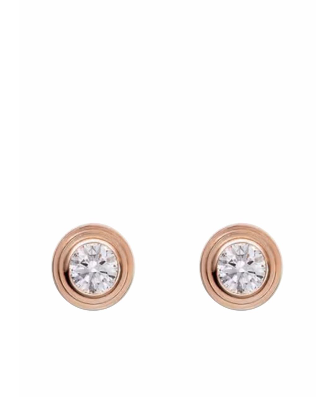 CARTIER Золотые серьги из розового золота, фото 1