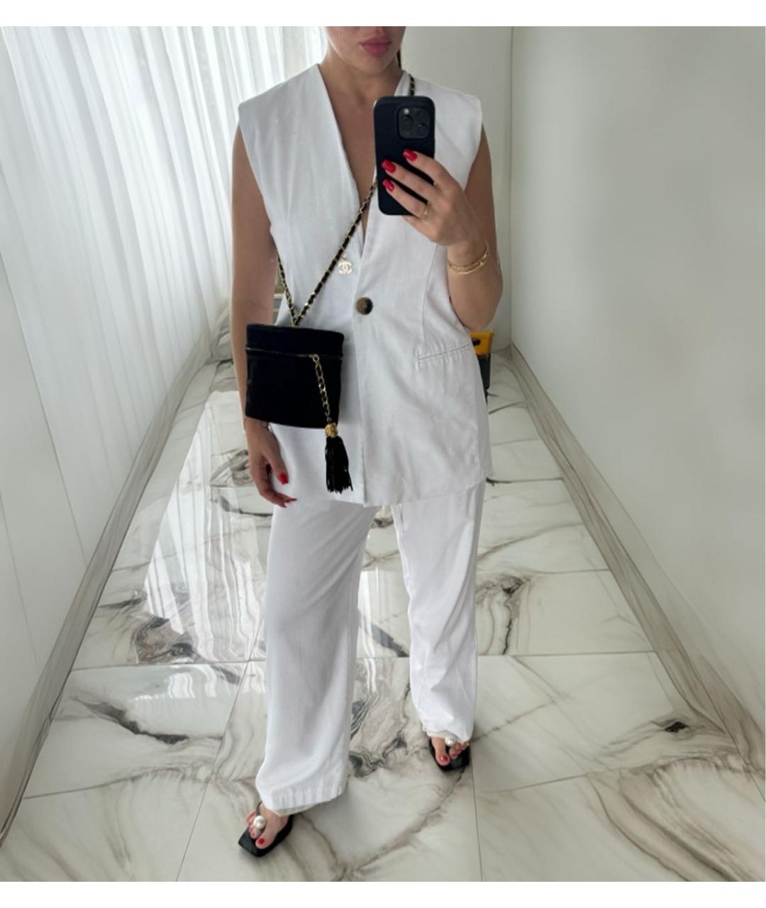 CHANEL Черная замшевая сумка через плечо, фото 3