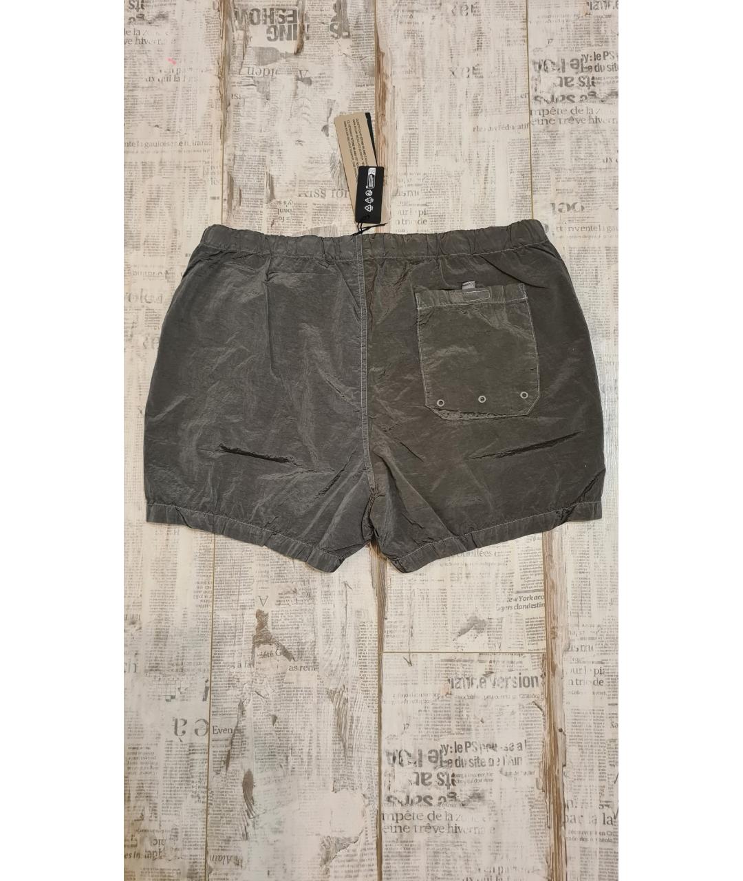 STONE ISLAND Хаки шорты, фото 8