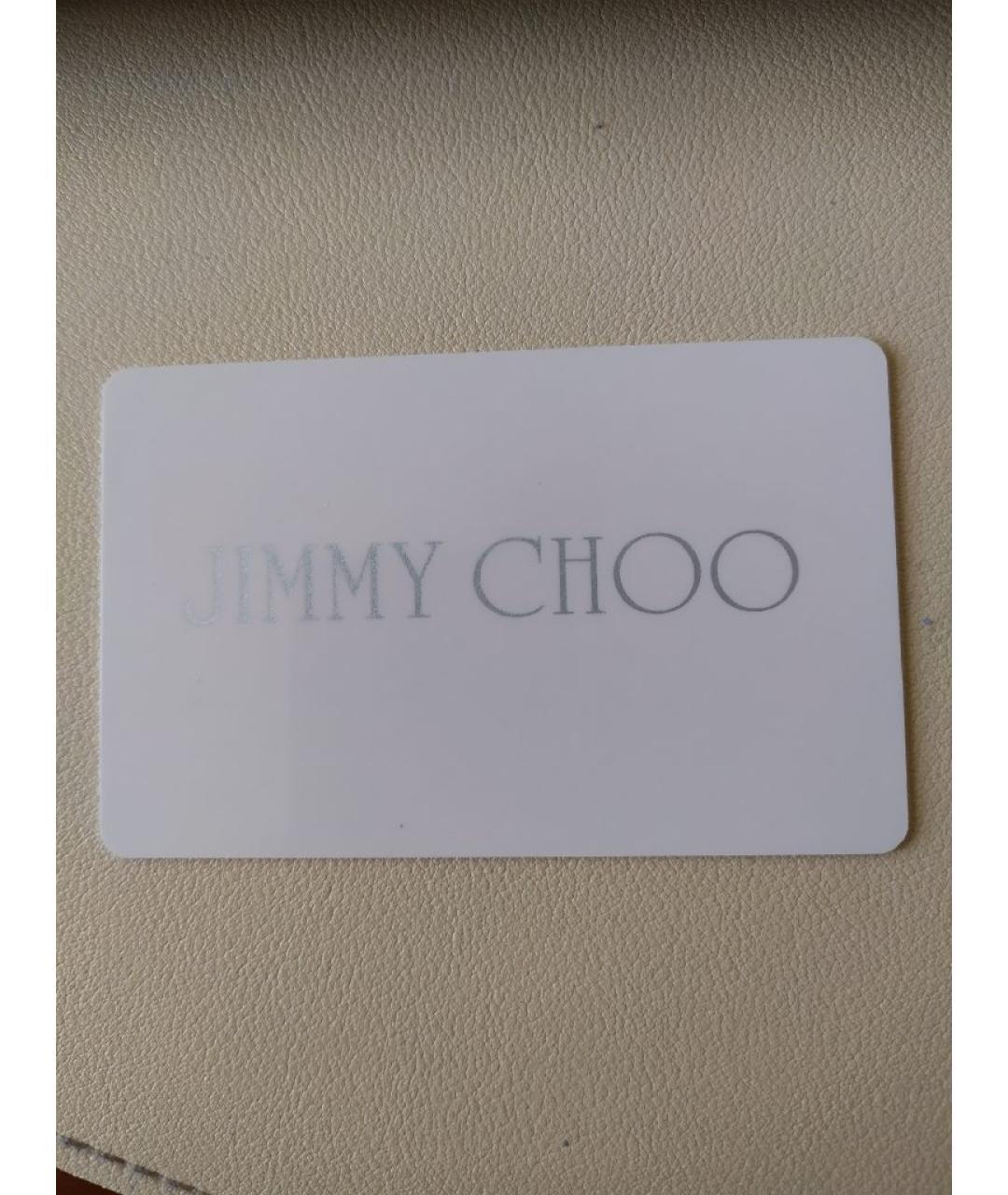 JIMMY CHOO Коричневая замшевая сумка через плечо, фото 7