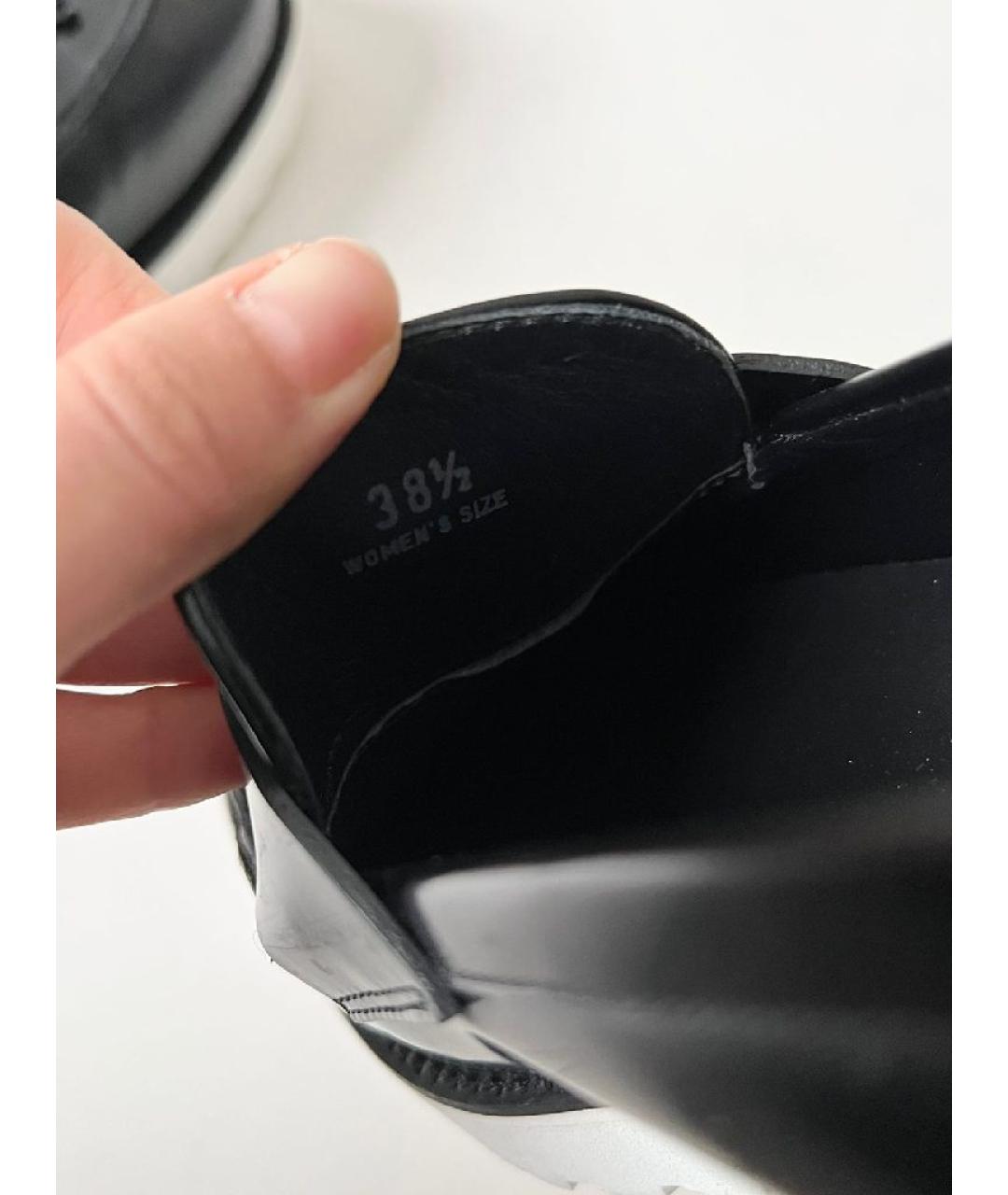 TOD'S Черные кожаные лоферы, фото 7