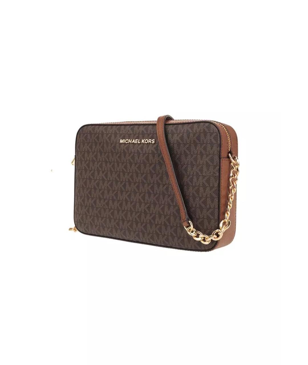 MICHAEL KORS Коричневая сумка через плечо, фото 2