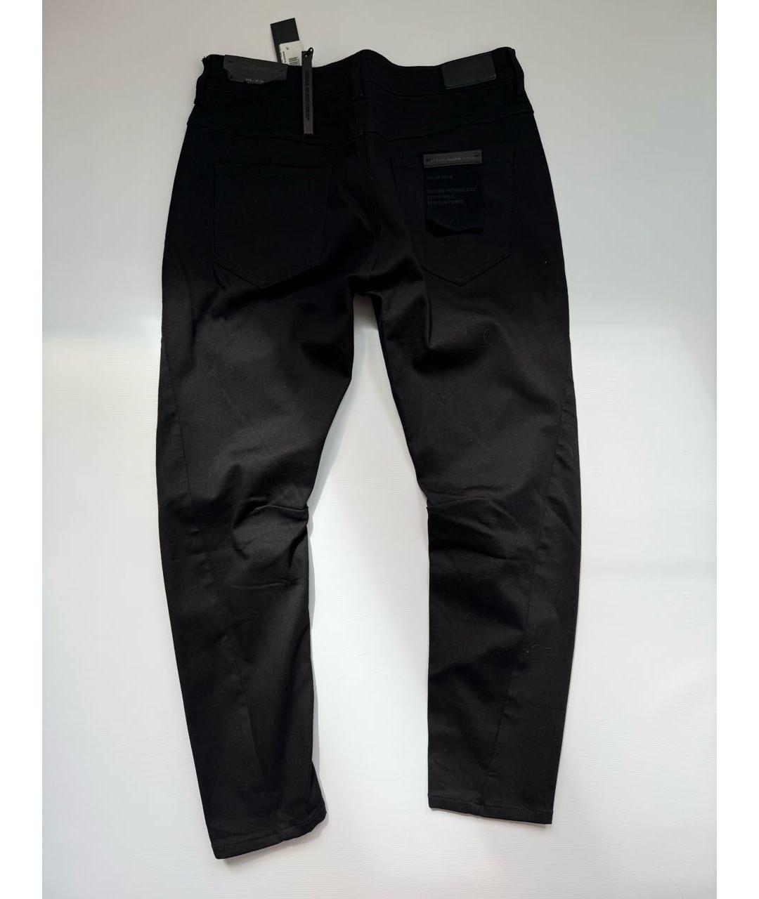 DIESEL BLACK GOLD Черные хлопковые джинсы слим, фото 2