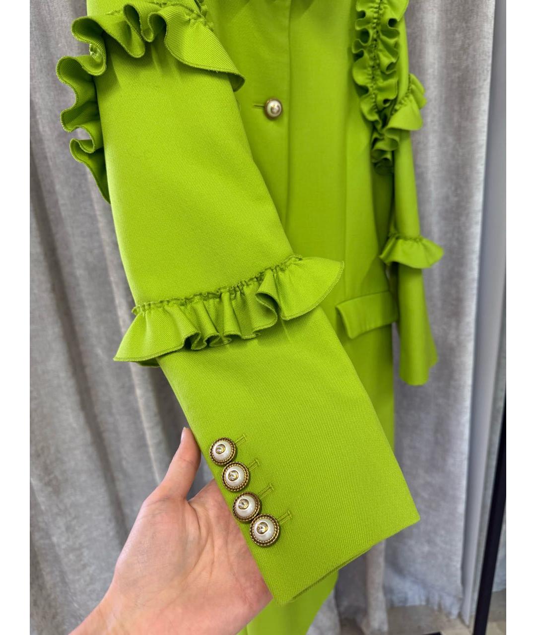 GUCCI Зеленые пальто, фото 4