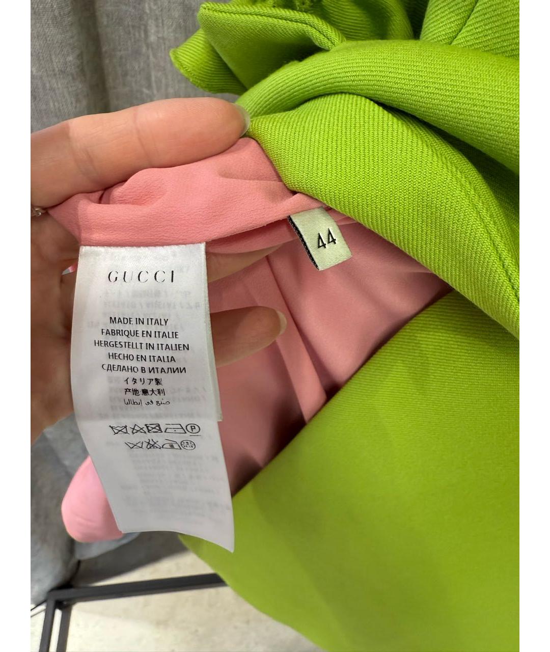 GUCCI Зеленые пальто, фото 6