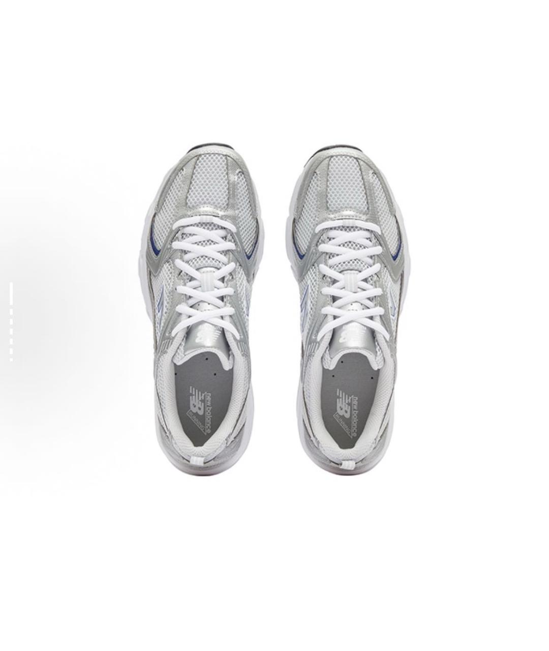 NEW BALANCE Серебряные низкие кроссовки / кеды, фото 5