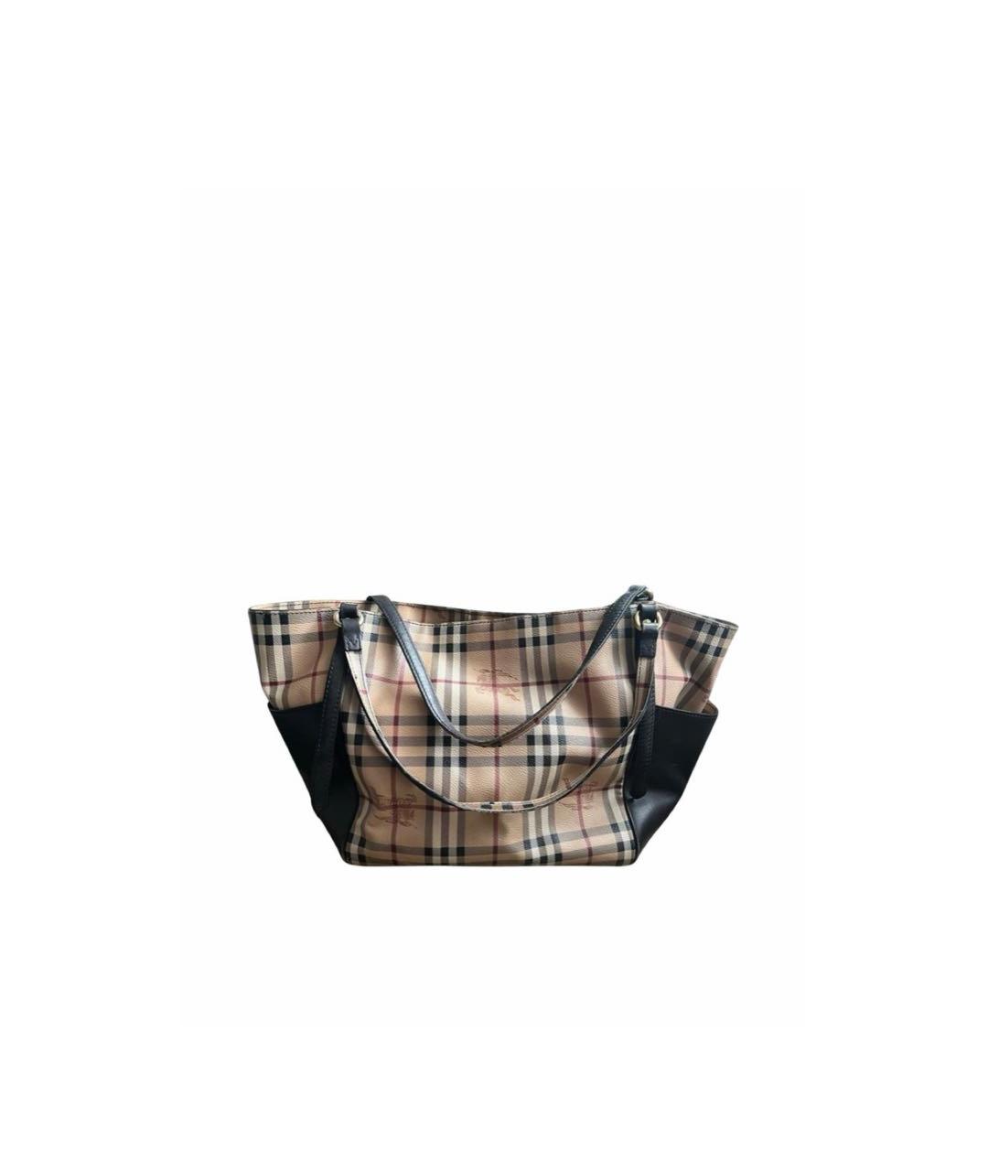 BURBERRY Мульти кожаная сумка с короткими ручками, фото 3