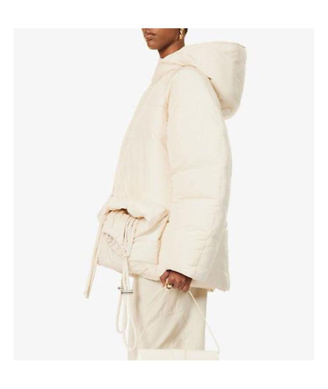 JACQUEMUS Бежевый пуховик, фото 6