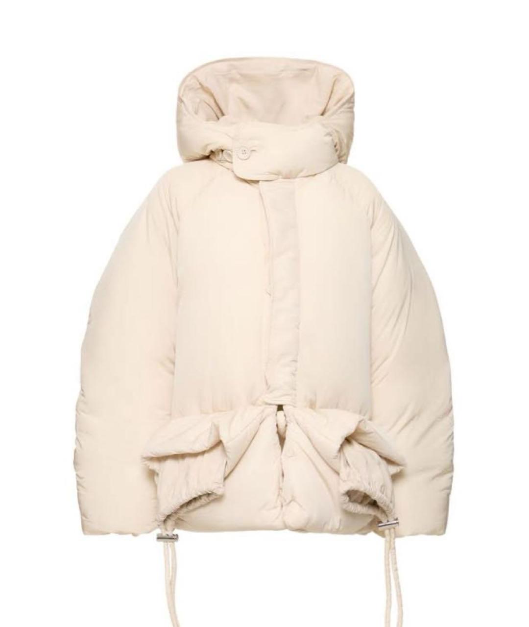 JACQUEMUS Бежевый пуховик, фото 1