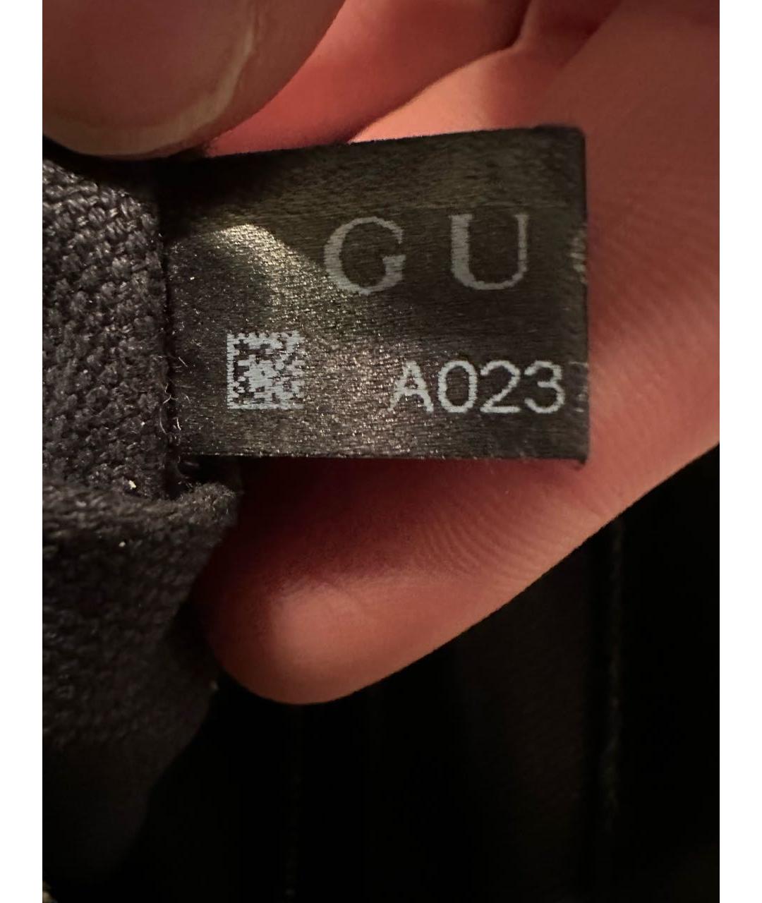 GUCCI Черная кожаная сумка на плечо, фото 3
