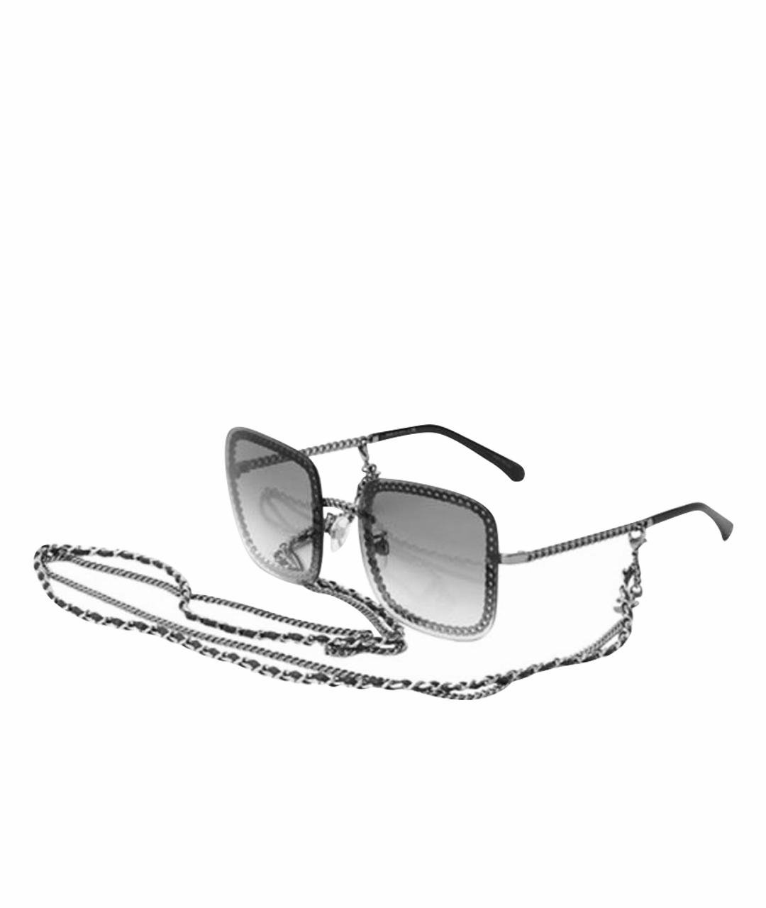CHANEL Черные солнцезащитные очки, фото 1