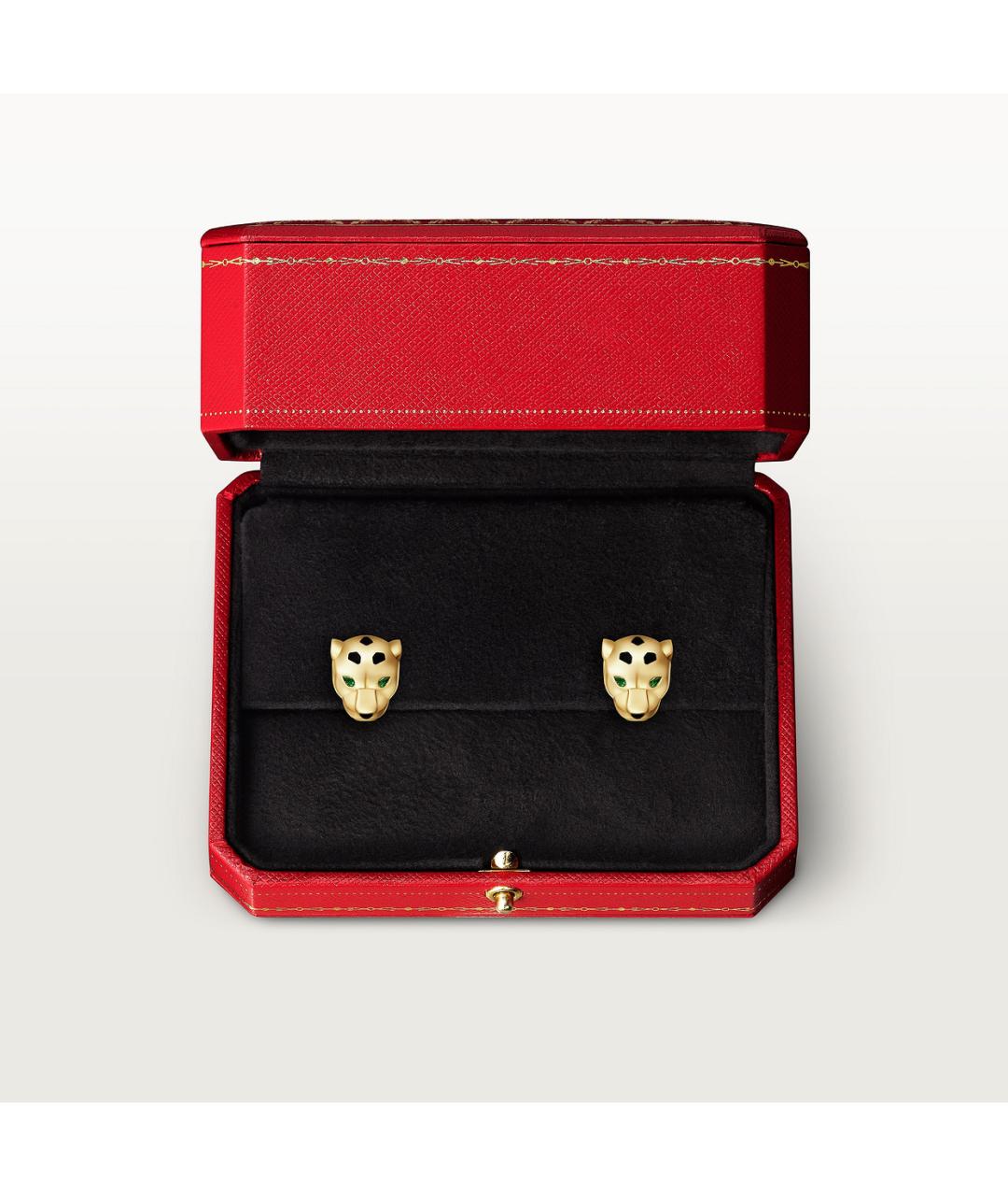 CARTIER Золотые серьги из желтого золота, фото 4