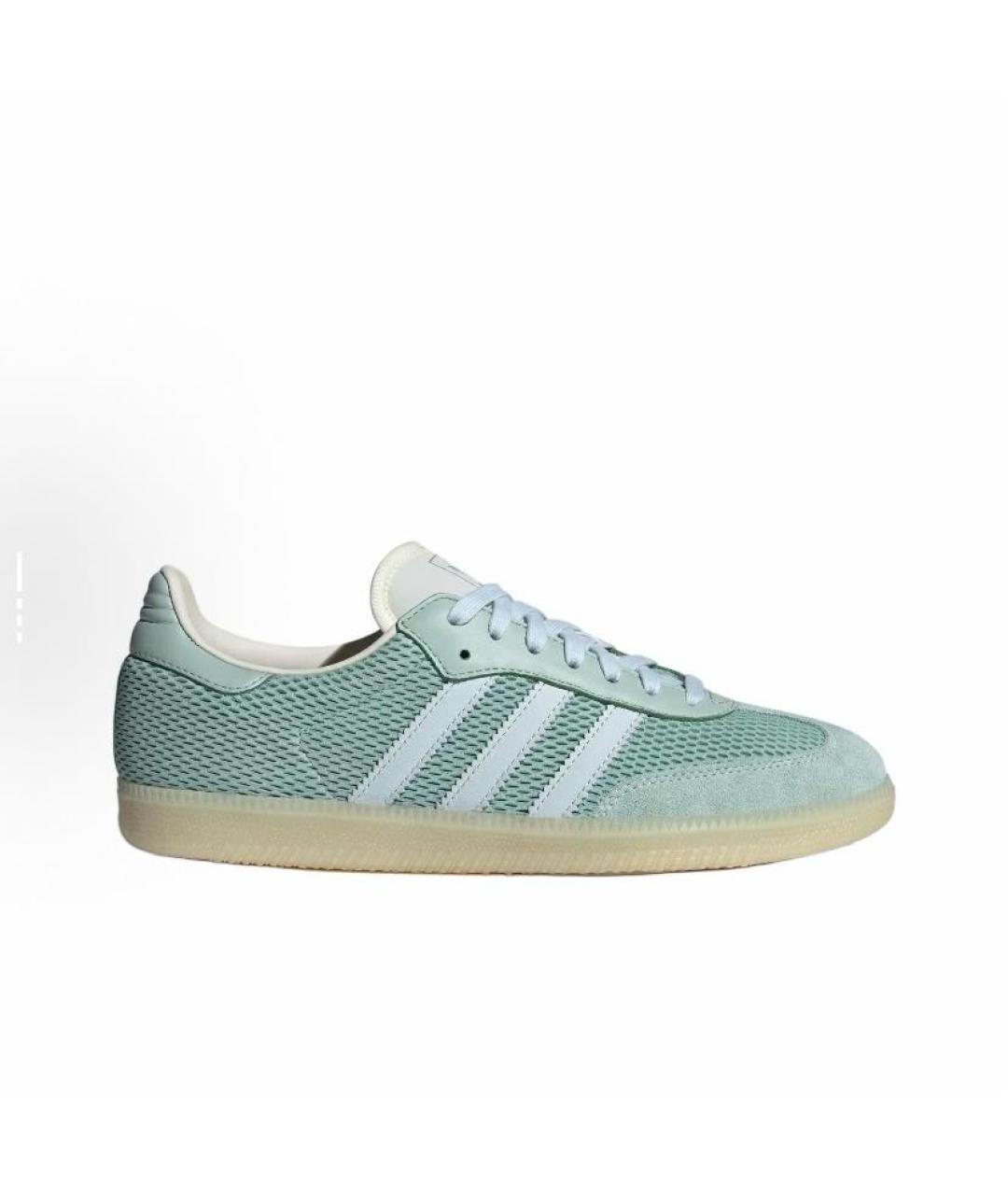 ADIDAS Бирюзовые текстильные низкие кроссовки / кеды, фото 6